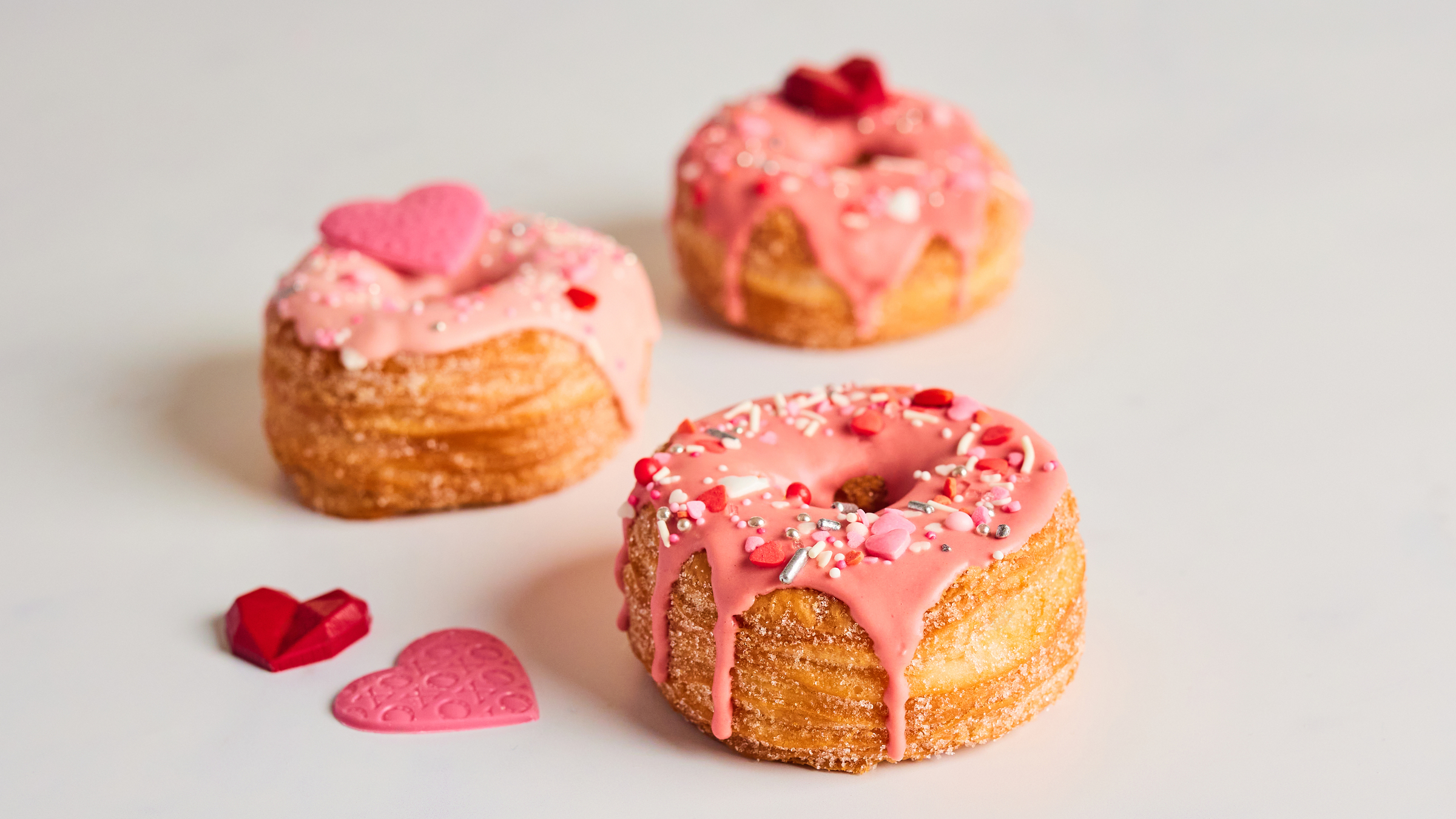 Valentines donut